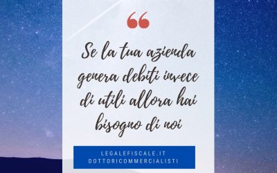Controllo di gestione: sempre più utili e sempre più debiti?