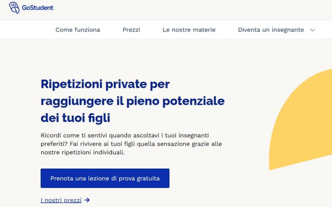 GoStudent e Dichiarazione dei redditi
